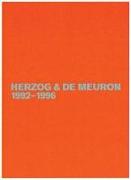 Herzog und de Meuron. Das Gesamtwerk 3: 1992 - 1996