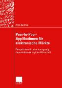 Peer-to-Peer-Applikationen für elektronische Märkte