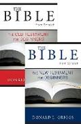 The Bible from Scratch, Two Volume Set: Old Testament for Beginners and New Testament for Beginners