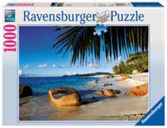 Ravensburger Puzzle 19018 - Unter Palmen - 1000 Teile Puzzle für Erwachsene und Kinder ab 14 Jahren, Puzzle mit Strand-Motiv
