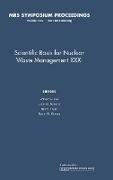 Scientific Basis for Nuclear Waster Management XXXI