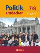Politik entdecken, Realschule Niedersachsen, 7./8. Schuljahr, Schülerbuch