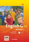 English G 21, Ausgabe B, Band 1: 5. Schuljahr, Workbook mit CD-ROM und Audios online