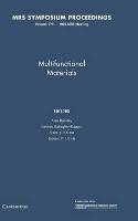 Multifunctional Materials: Volume 175