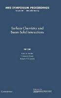 Surface Chemistry and Beam-Solid Interactions: Volume 201