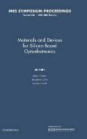 Materials and Devices for Silicon-Based Optoelectronics: Volume 486