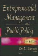 Entrepreneurial Management & Public Policy