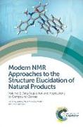 Modern NMR Approaches to the Structure Elucidation of Natural Products