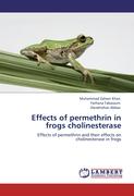 Effects of permethrin in frogs cholinesterase