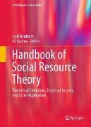 Handbook of Social Resource Theory