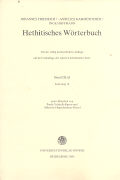 Hethitisches Wörterbuch Bd. 3 H: Lieferung 16