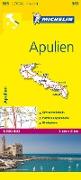 Michelin Lokalkarte Apulien 1 : 200 000