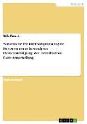 Steuerliche Einkunftsabgrenzung im Konzern unter besonderer Berücksichtigung der formelhaften Gewinnaufteilung