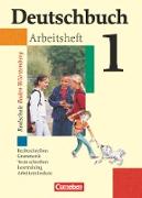 Deutschbuch, Sprach- und Lesebuch, Realschule Baden-Württemberg 2003, Band 1: 5. Schuljahr, Arbeitsheft mit Lösungen