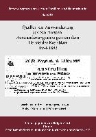 Auswanderungsanzeigen aus dem Hersfelder Kreisblatt 1854-1892