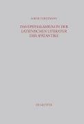 Das Epithalamium in der lateinischen Literatur der Spätantike