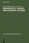 Generative Theory and Corpus Studies