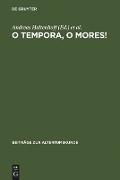 O tempora, o mores!