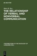 The Relationship of Verbal and Nonverbal Communication