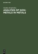 Analysis of Non-Metals in Metals