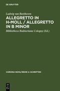 Allegretto in h-Moll / Allegretto in B minor