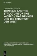 Thinking and the Structure of the World / Das Denken und die Struktur der Welt