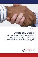 Effects of Merger & Acquisition in Companies
