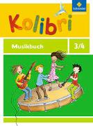 Kolibri 3 / 4. Musikbuch. Allgemeine Ausgabe