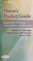 Nurse's Pocket Guide