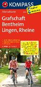 KOMPASS Fahrradkarte Grafschaft Bentheim - Lingen - Rheine