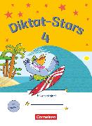 Diktat-Stars, Allgemeine Ausgabe, 4. Schuljahr, Übungsheft, Mit Lösungen
