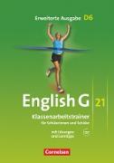 English G 21, Erweiterte Ausgabe D, Band 6: 10. Schuljahr, Klassenarbeitstrainer mit Lösungen und Audios online