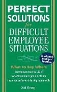 Perfect Solutions for Difficult Employee Situations