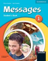 Messages 1 Student's Pack Italian Edition