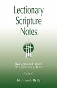 Lectionary Scripture Notes for Series C