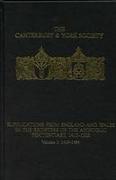 Supplications from England and Wales in the Registers of the Apostolic Penitentiary, 1410-1503