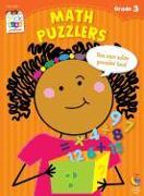 Math Puzzlers, Grade 3 [With Sticker(s)]