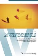 Lieferantenmanagement in der Produktionsanlaufphase