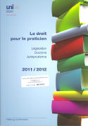 Le droit pour le praticien 2011/2012