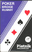 Poker, Bridge, Rummy