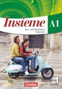 Insieme, Italienisch, Aktuelle Ausgabe, A1, Kurs- und Arbeitsbuch, Sprachführer und Hörtexte-CDs