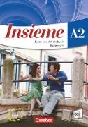 Insieme, Italienisch, Aktuelle Ausgabe, A2, Kurs- und Arbeitsbuch, Sprachführer und Hörtexte-CD