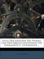 Atlas Der Anatomie Des Pferdes Und Der Übrigen Hausthiere Für Thieraerzte U. Studierende