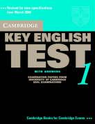 Cambridge Key English Test 1 with Answers: Examination Papers from University of Cambridge ESOL Examinations: English for Speakers of Other Languages