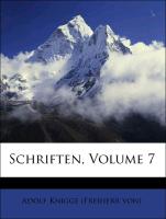 Schriften, Volume 7