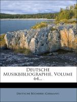 Deutsche Musikbibliographie, Volume 64