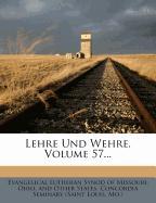 Lehre Und Wehre, Volume 57