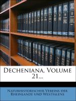 Decheniana, Volume 21