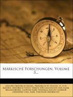 Märkische Forschungen, Volume 3