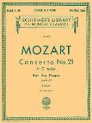 Concerto No. 21 in C, K.467: Schirmer Library of Classics Volume 662 National Federation of Music Clubs 2014-2016 Piano Duets